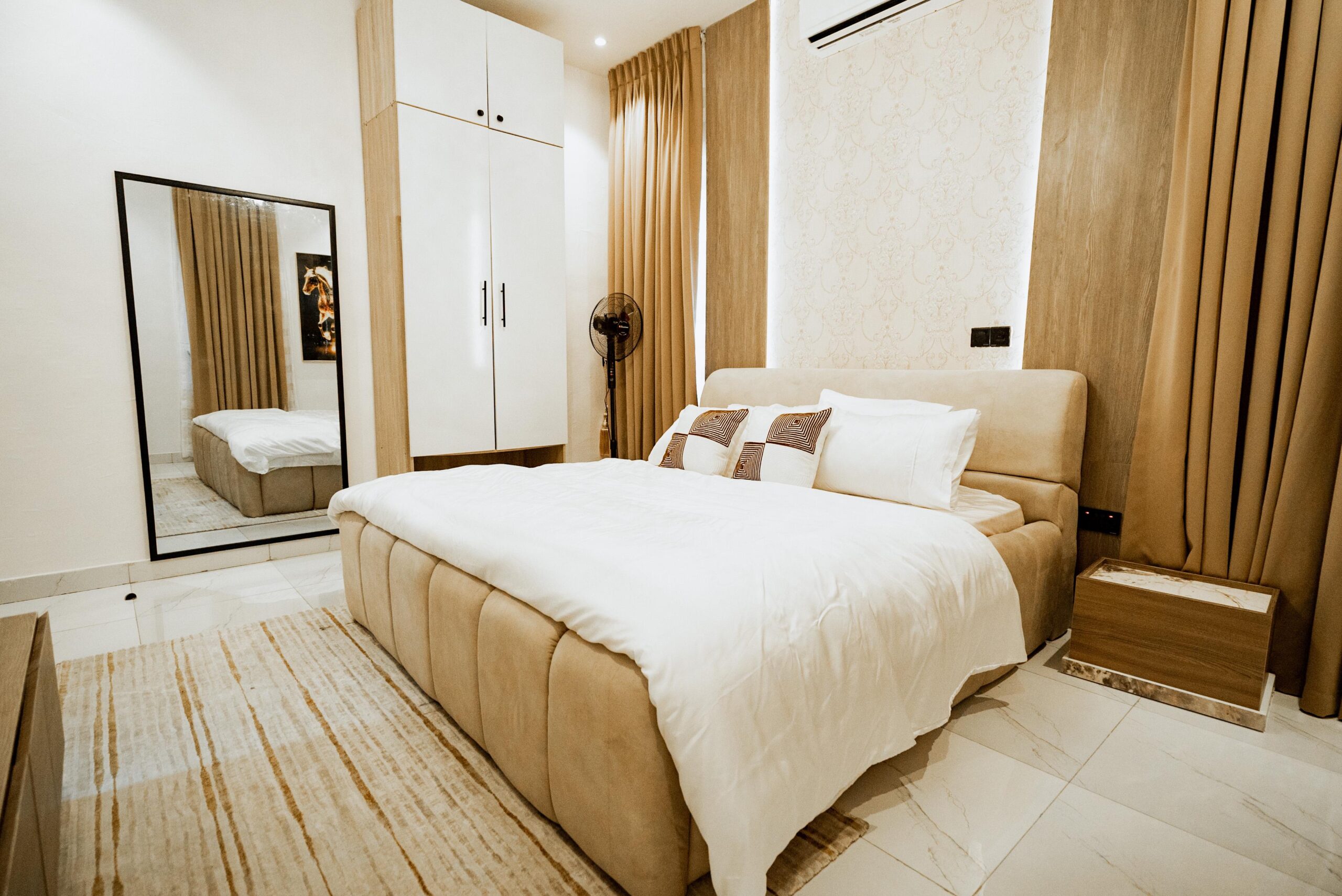 serviced apartments rooms in Lagos and Ibadan